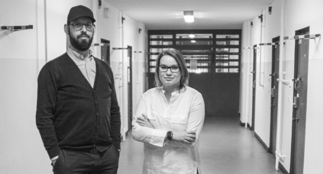 Berliner Justiz-Vollzug soll attraktive Arbeitgeber-Marke werden - Das Strobinski-Team Jörg Sachtleben und Inga Eickholt hat sich vorgenommen, den Berliner Justiz-Vollzug als guten Arbeitsplatz zu profilieren- Foto: Strobinski